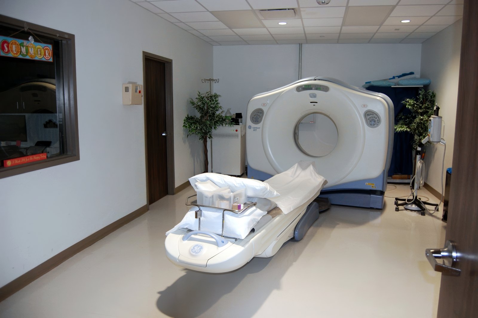 The CT room at Fountain Hills Emergency Room.
