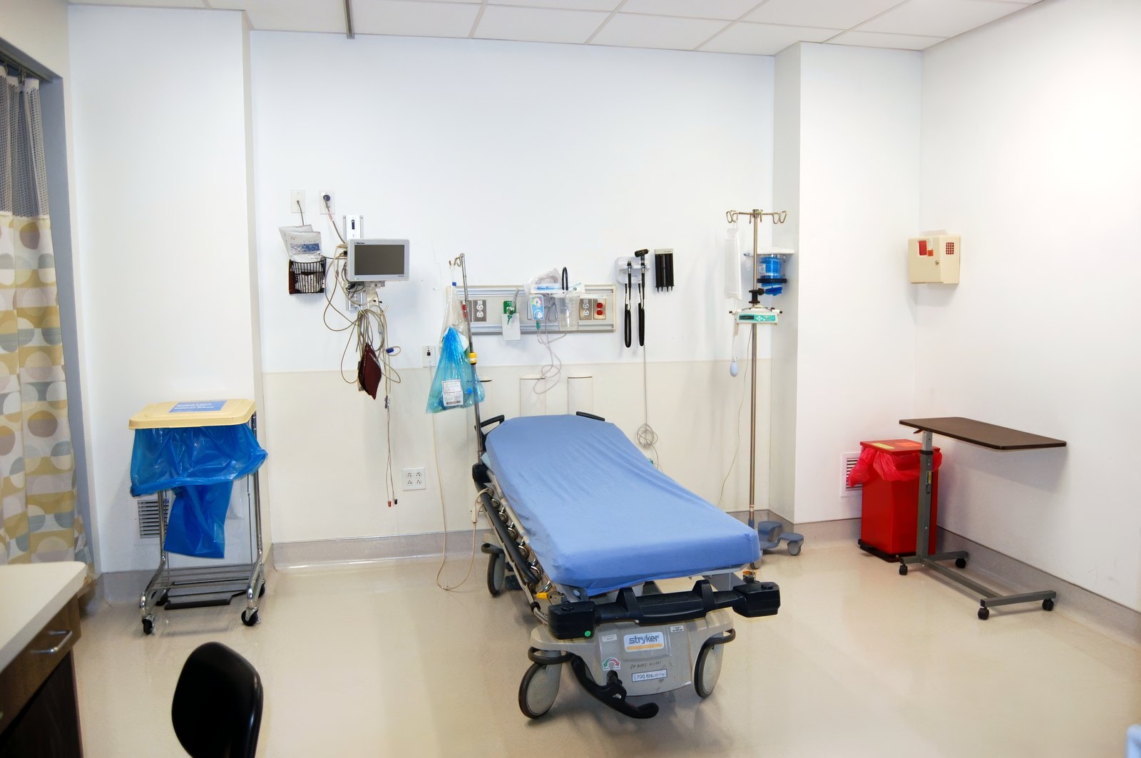 An exam room at the Fountain Hills Medical Center Primary Care Clinic.